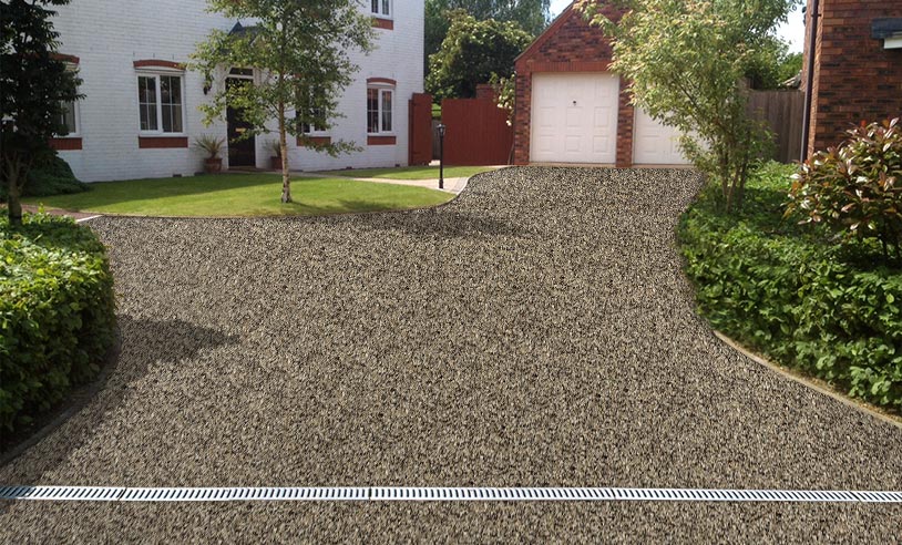 Sterling Silver resin driveway