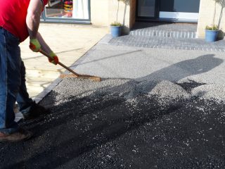Laying Durable Resin Driveway