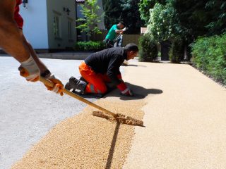 Laying Resin Driveway